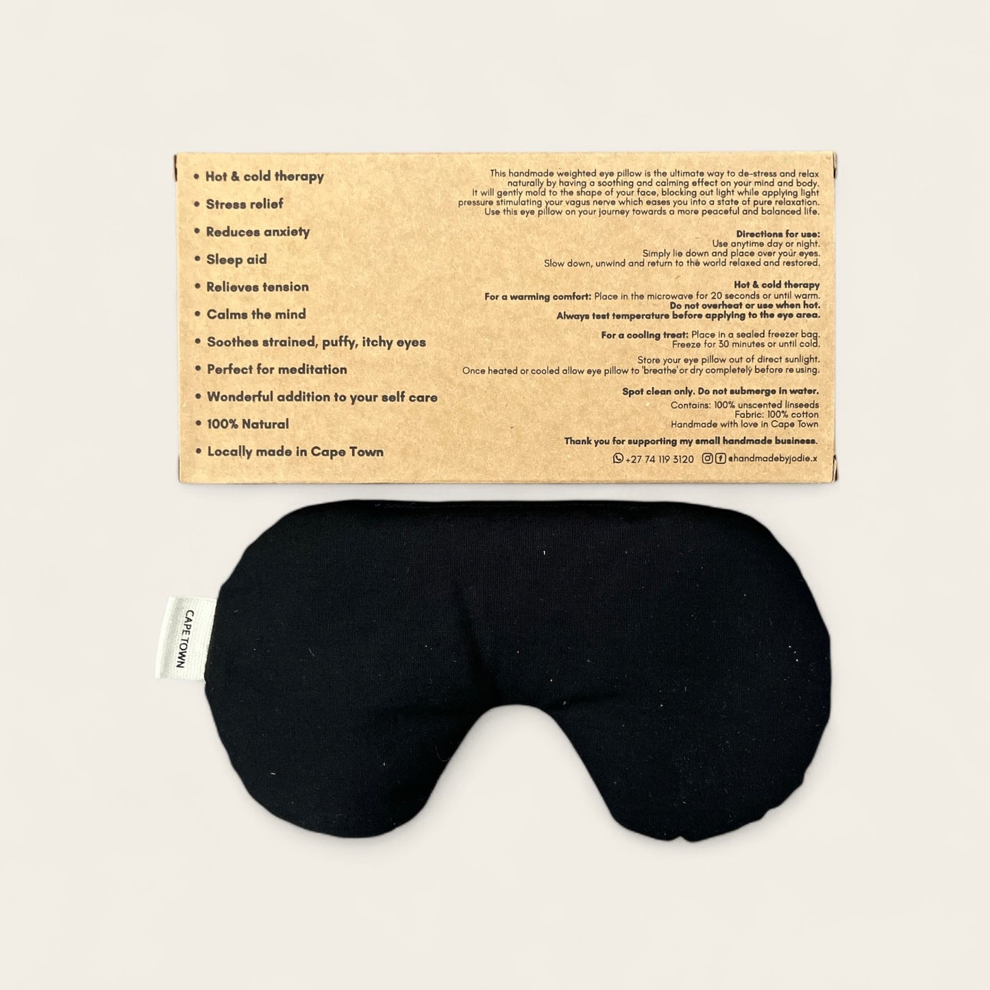 Natural Weighted Eye Pillow
